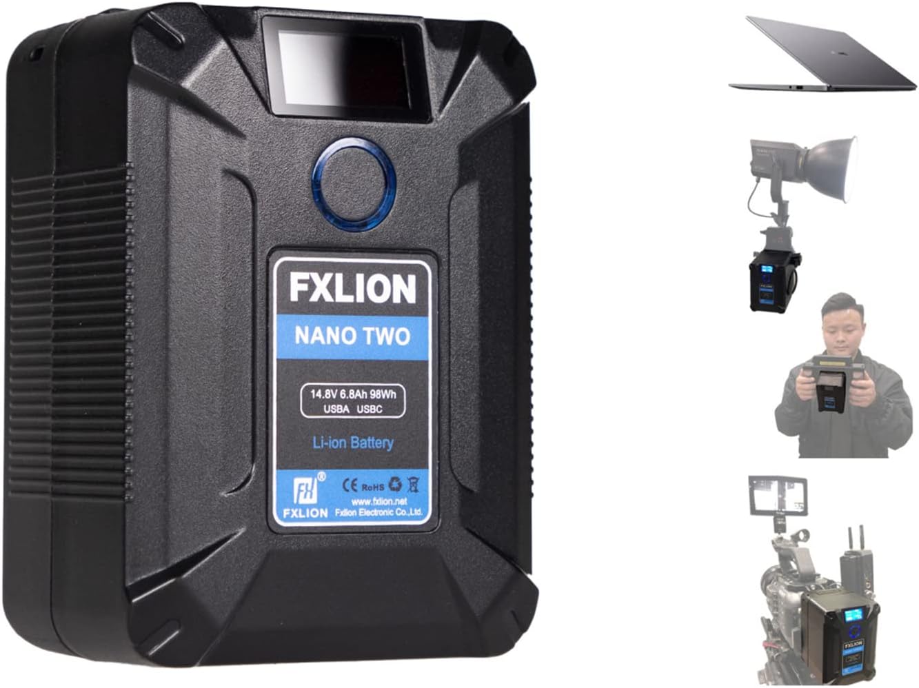 Fxlion Fxlion Nano Two 98WH Tiny V-Mount